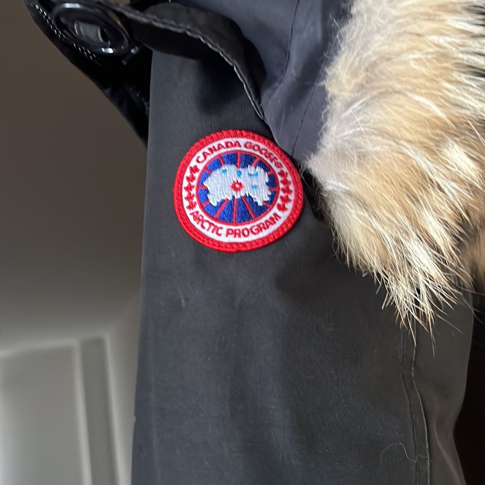 CANADA GOOSE ROSSCLAIR PARKA - BLACK XS